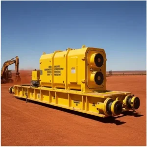 Roller Table Drives: Powering Australia's Metallurgy and Metal Processing Frontiers Roller conveyor drive system at a copper mine processing plant